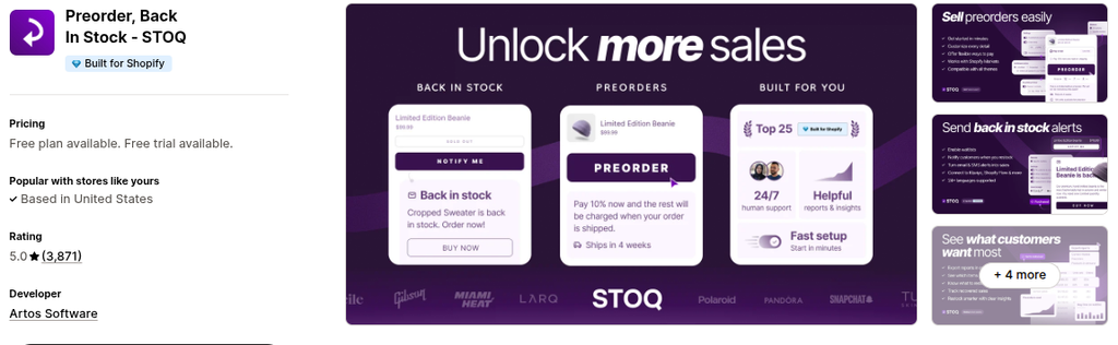 Preorder STOQ
